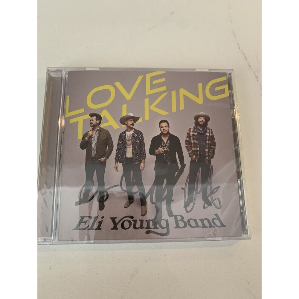 Love Talking by Eli Young Band CD 2022 AUTOGRAPHED/SIGNED